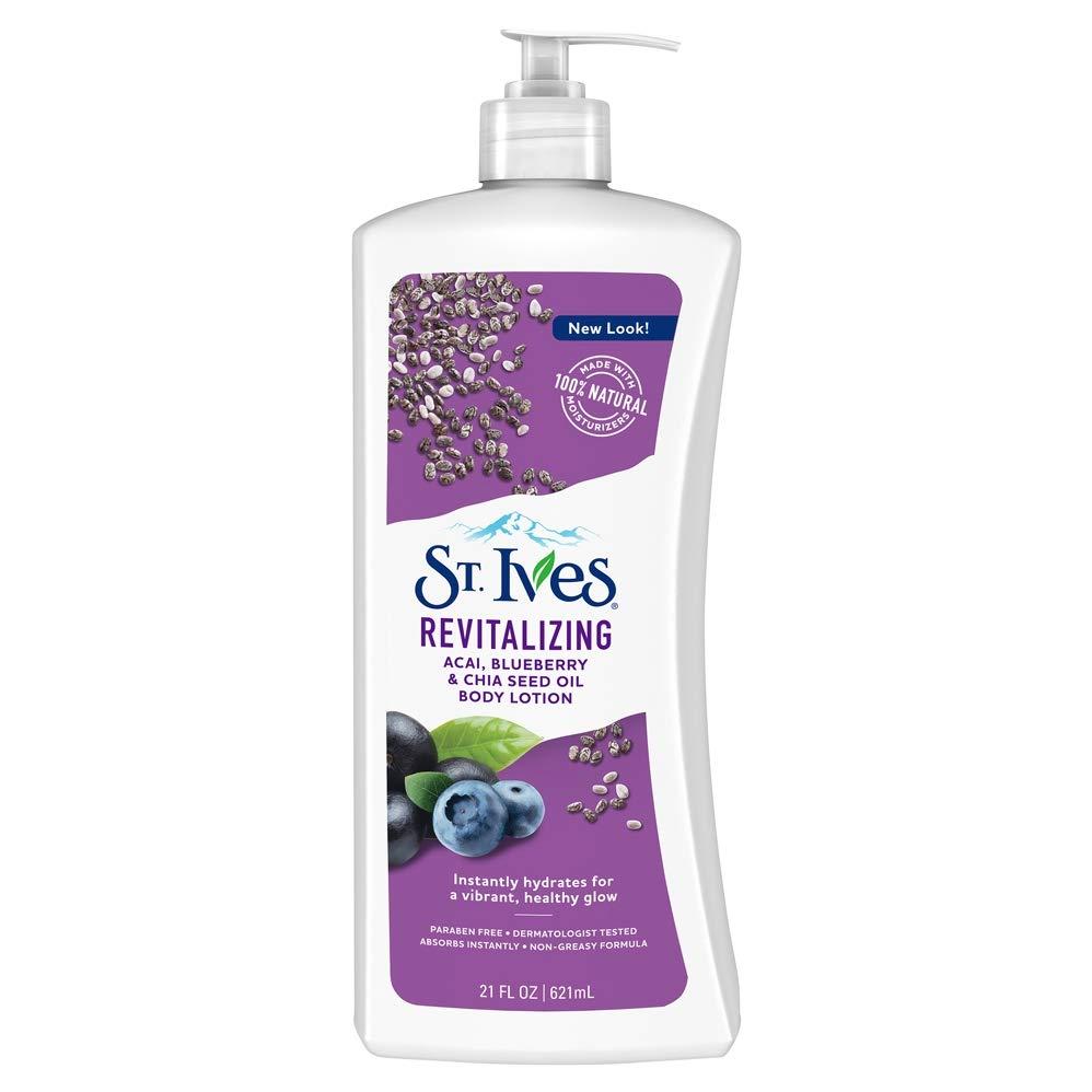St. Ives Revitalizing Acai Blueberry & Chia Seed Oil Body Lotion