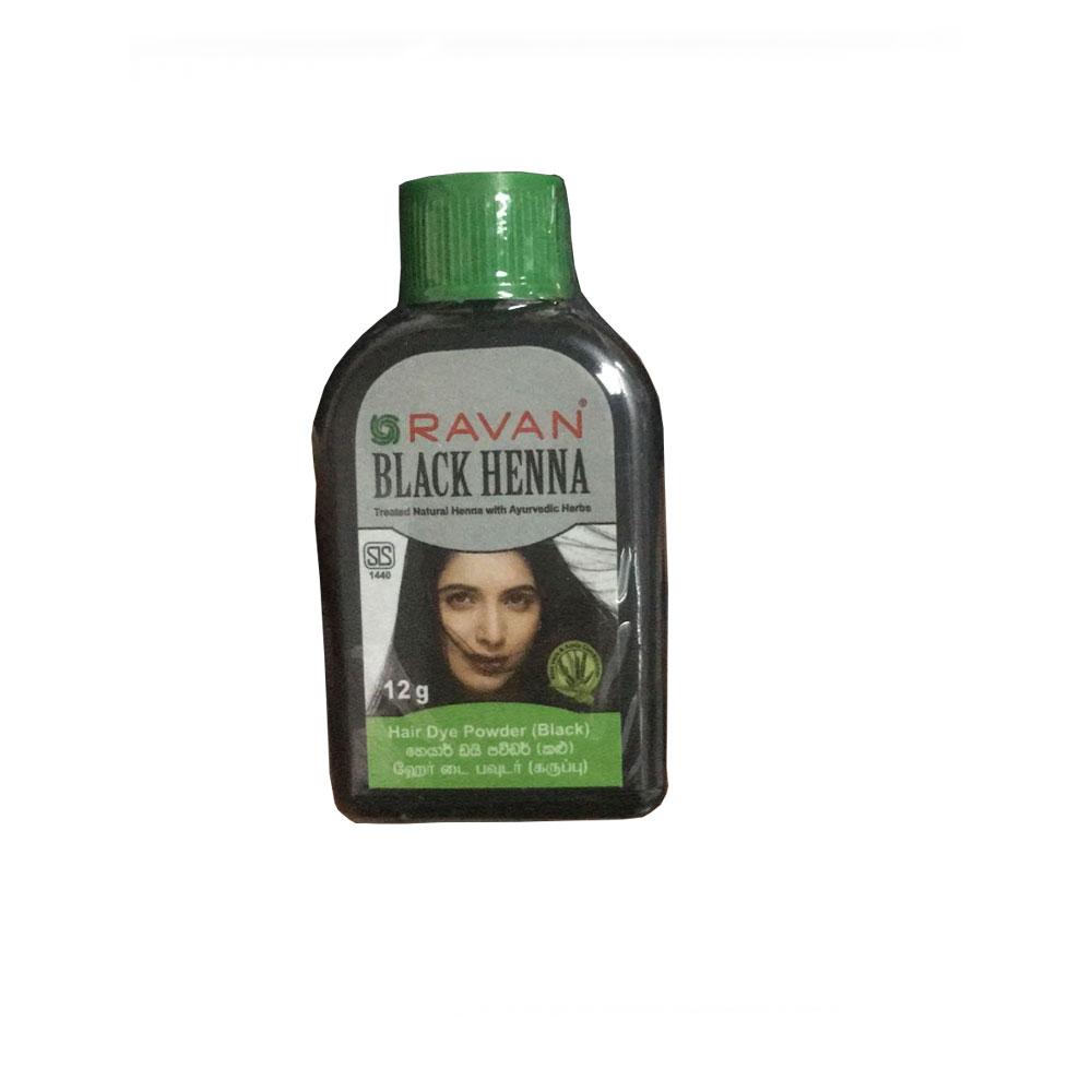 Ravan Black Henna Hair Dye Pow