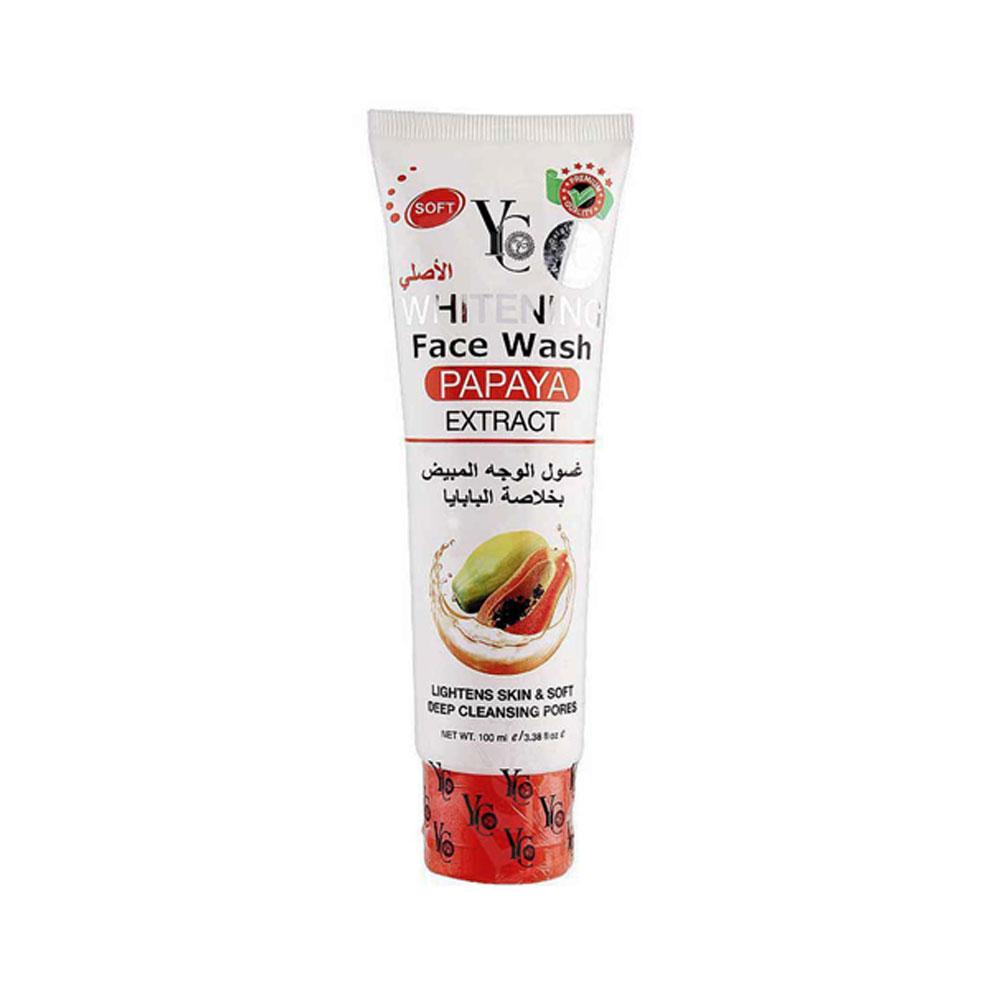 YC Whitening Face Wash Papaya 