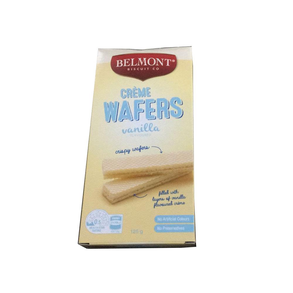 Belmont Cream Wafers Vanilla