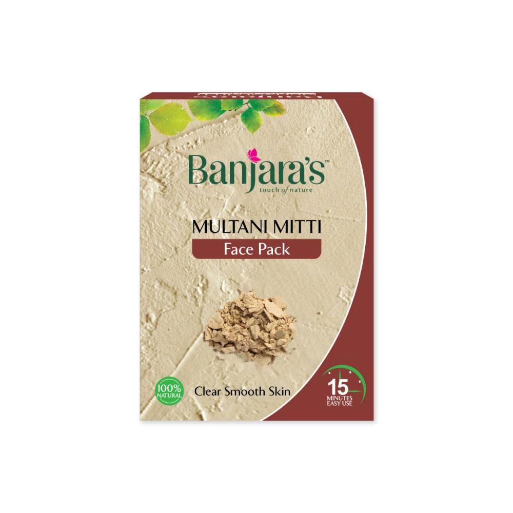 Banjaras Multani Mitti Face Pa