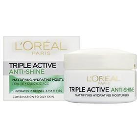 L’oreal Triple Active Anti Shine Moisturiser