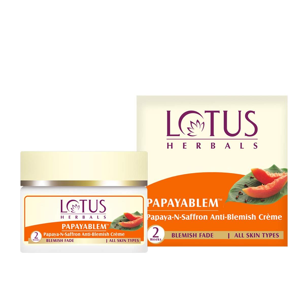 Lotus Herbals Papayablem Papay