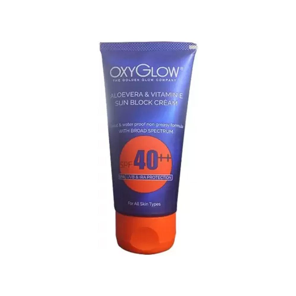 Oxyglow Aloe Vera Sunblock Cre