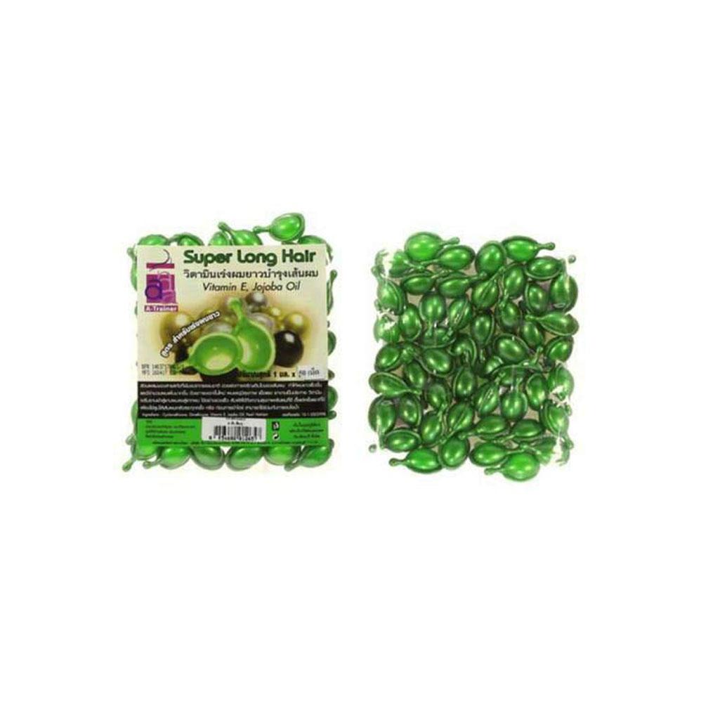 Super Long Hair Capsules Green