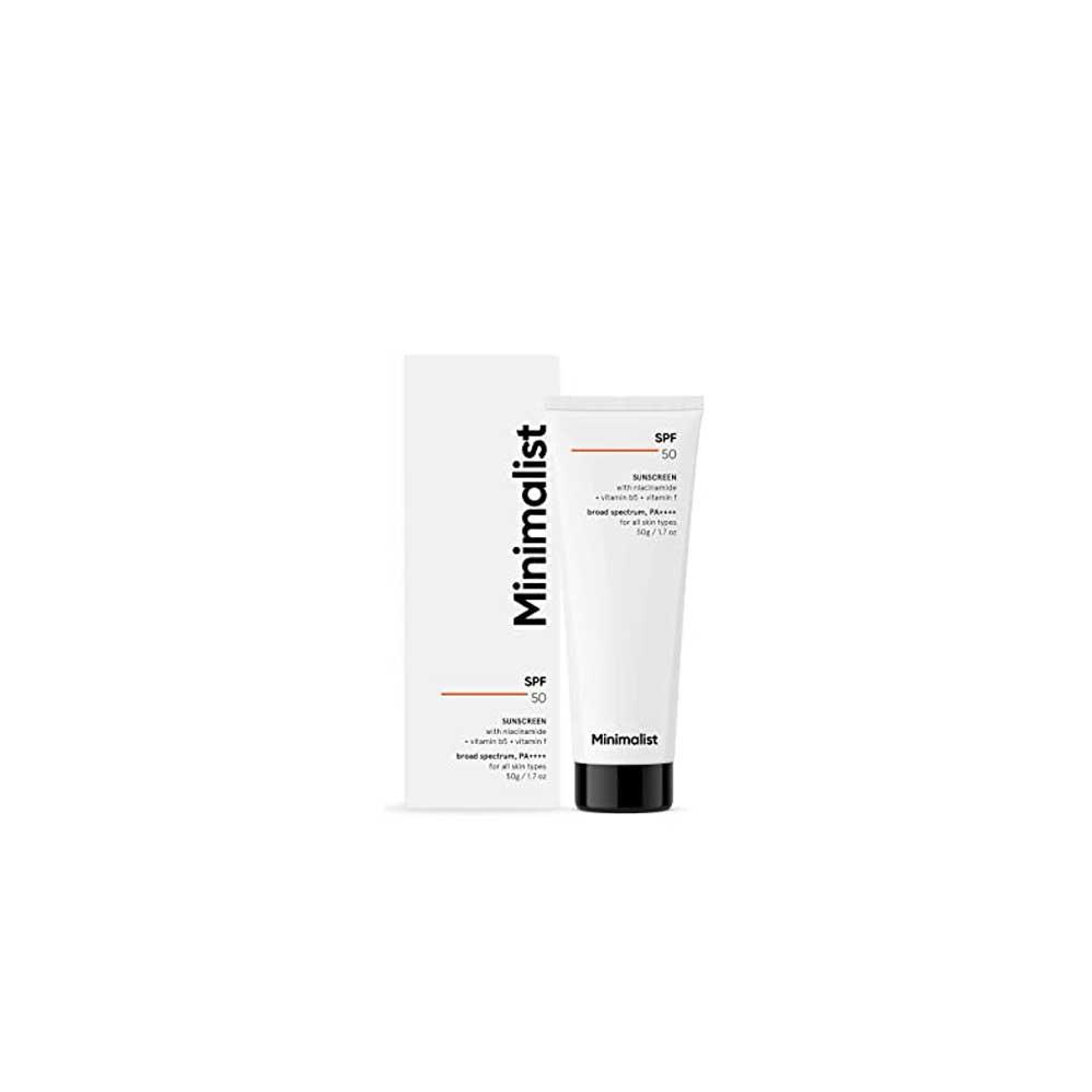 Minimalist SPF 50 Sunscreen